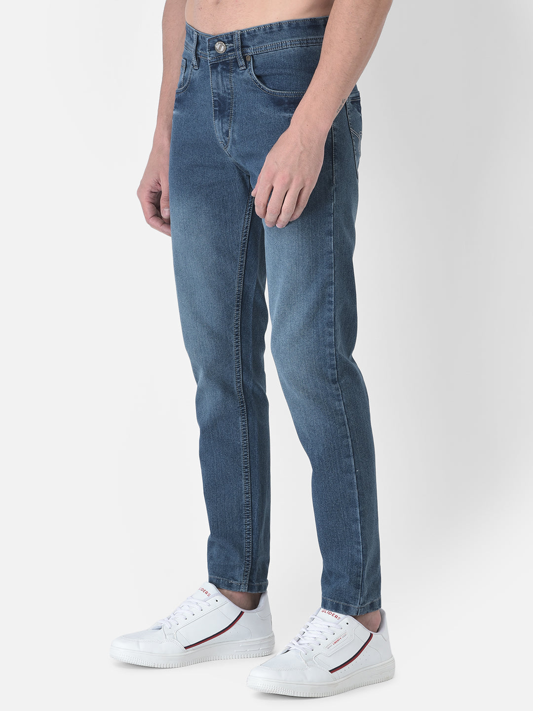 Cobb Tint Blue Narrow Fit Jeans
