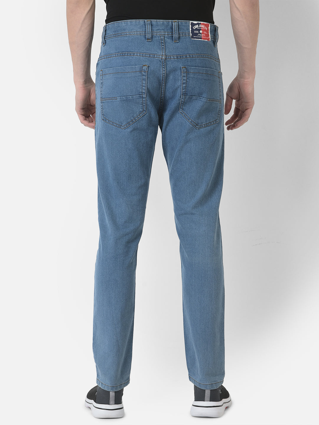 Cobb Ice Blue Narrow Fit Jeans