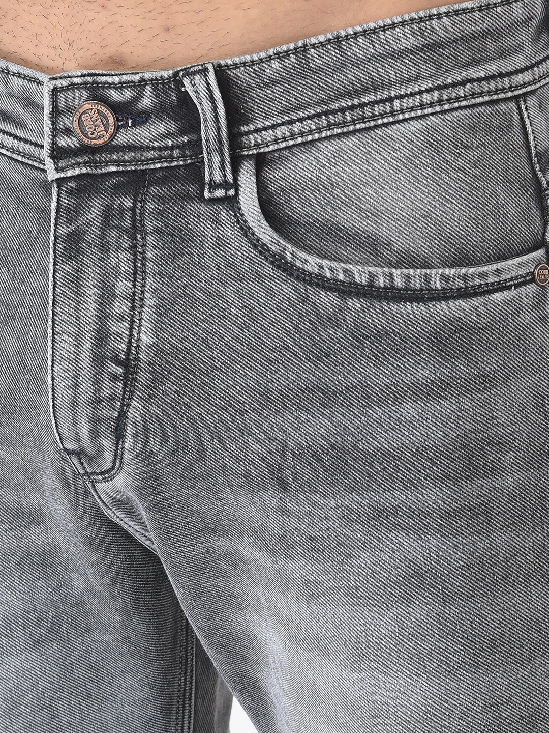 Cobb Grey Narrow Fit Jeans