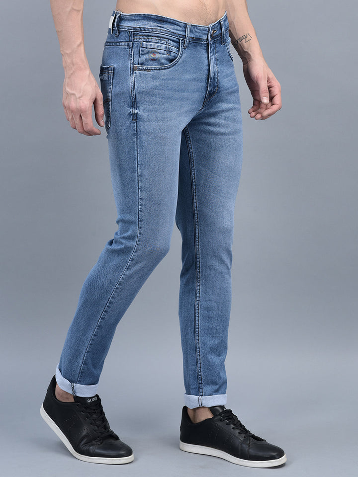 Cobb Light Blue Narrow Fit Jeans