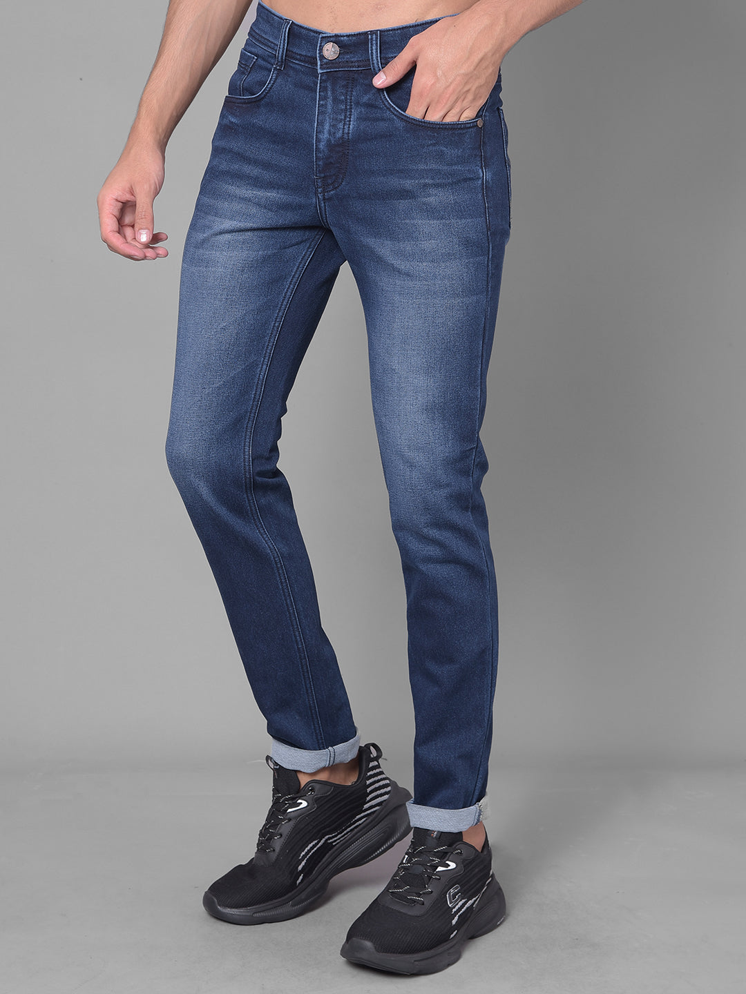 Cobb Blue Narrow Fit Premium Jeans