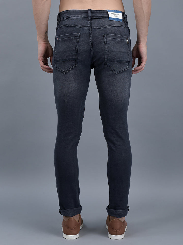 Cobb Dark Grey Ultra Fit Jeans