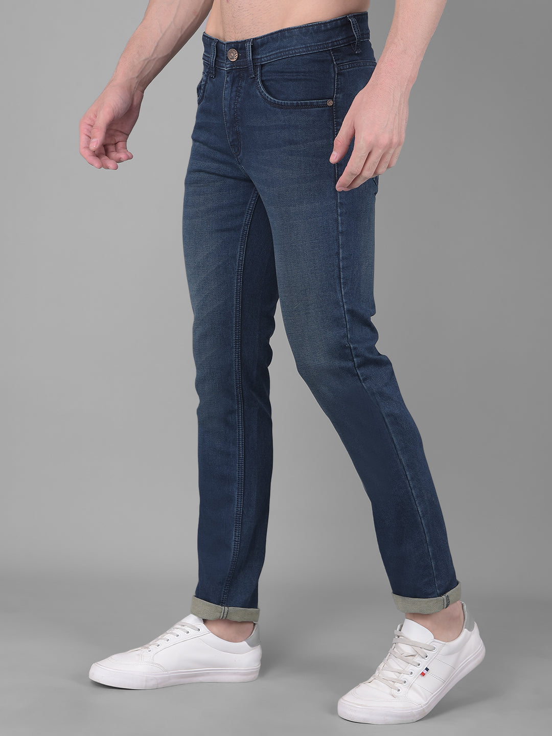 cobb blue narrow fit premium jeans