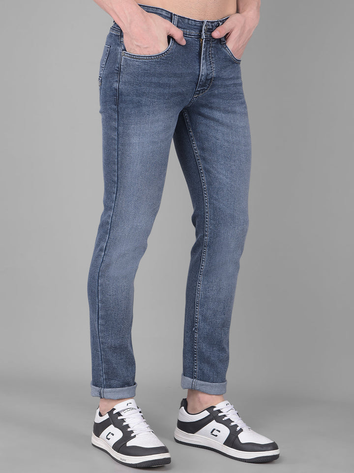 cobb blue narrow fit premium jeans