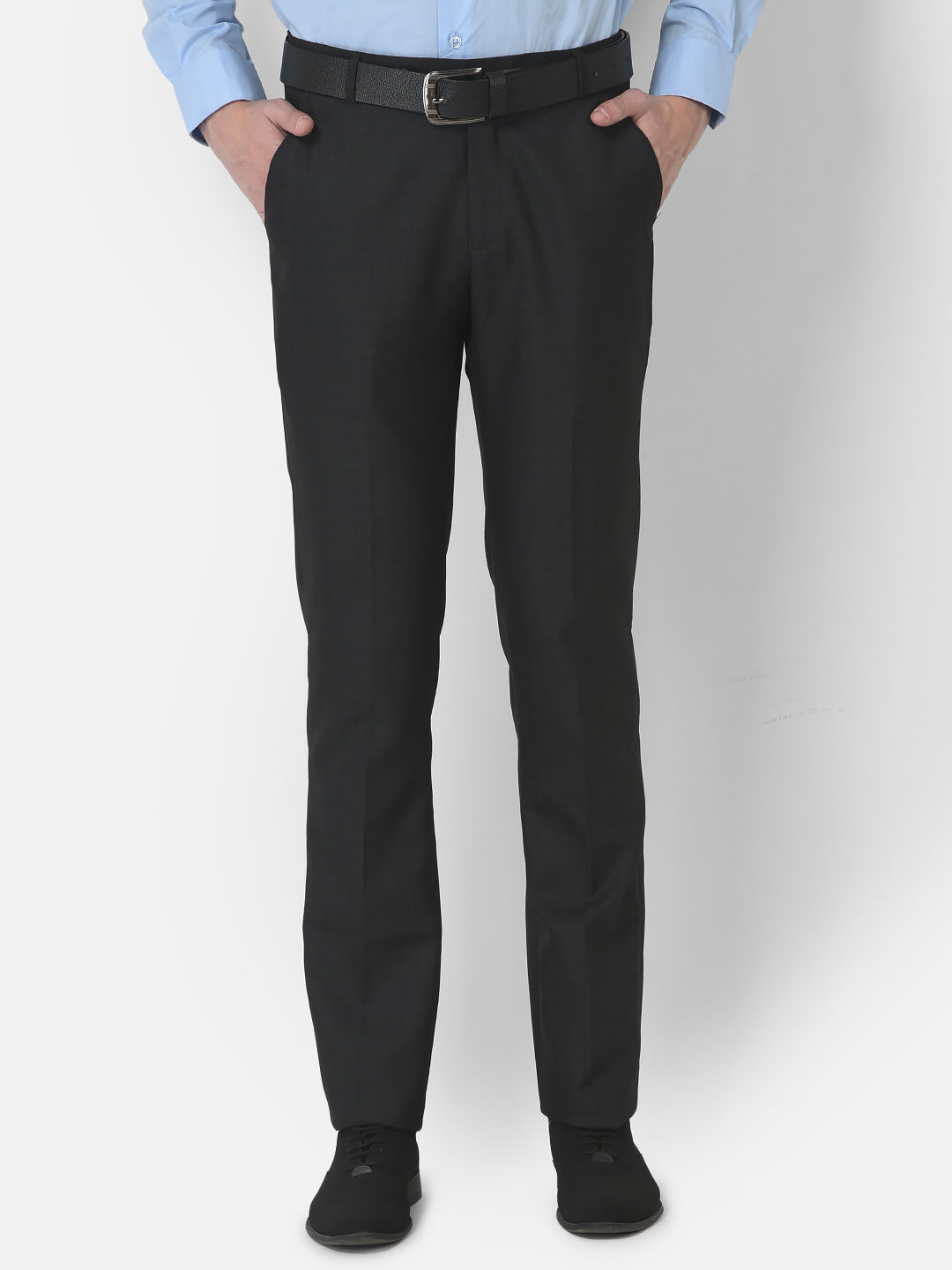 Cobb Dark Grey Ultra Fit Formal Trouser Dark Grey