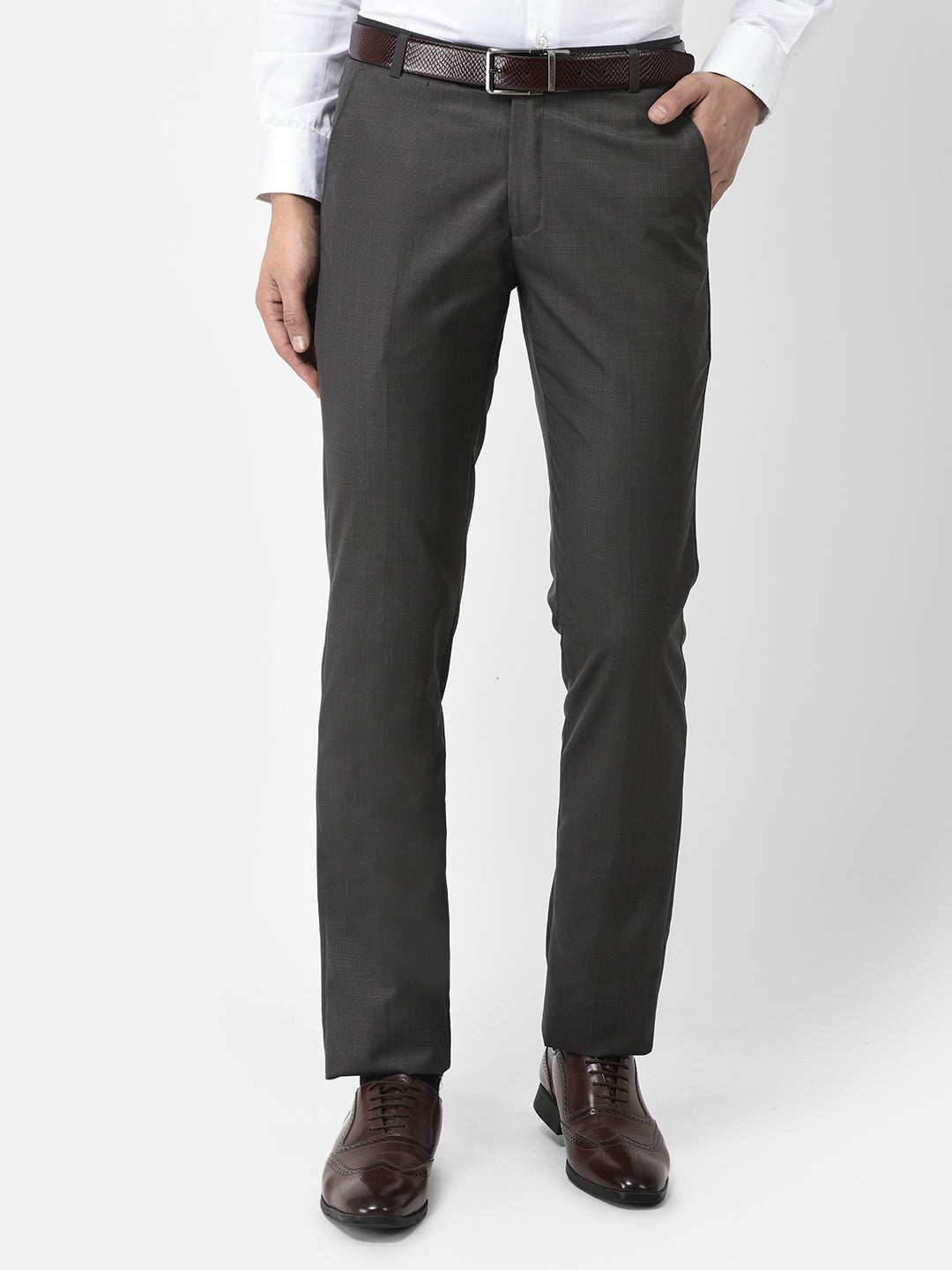 Elevate Your Formal Look with Cobb Coffee Ultra Fit Trousers