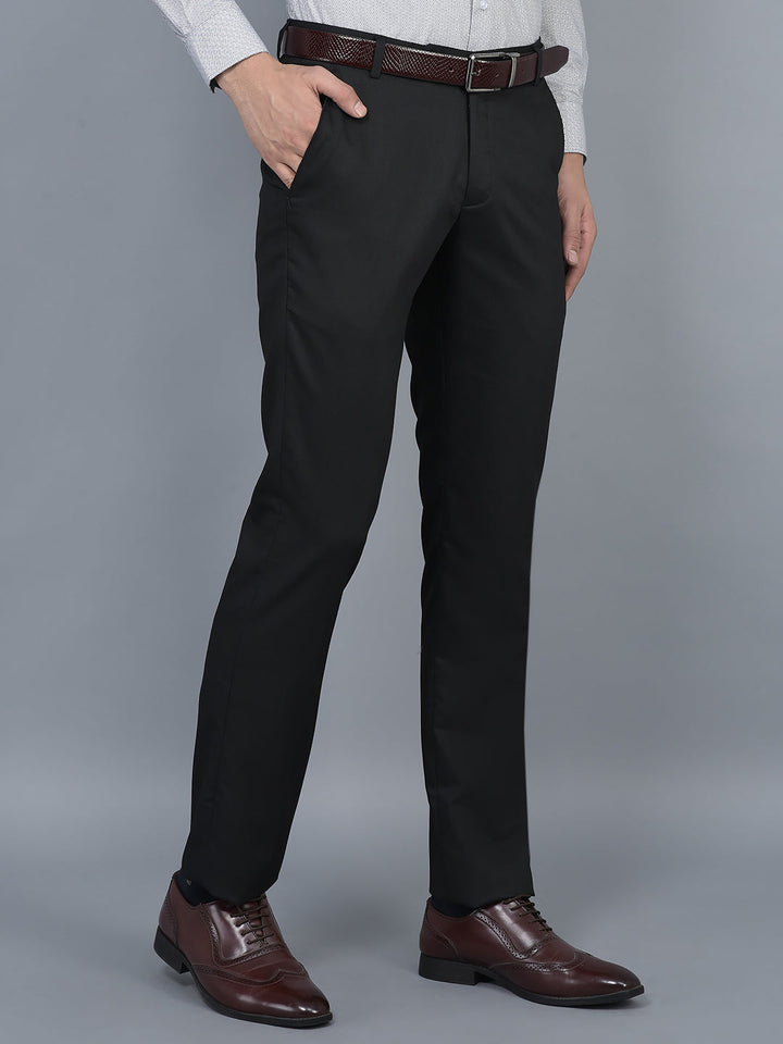 Cobb Black Ultra Fit Formal Trouser