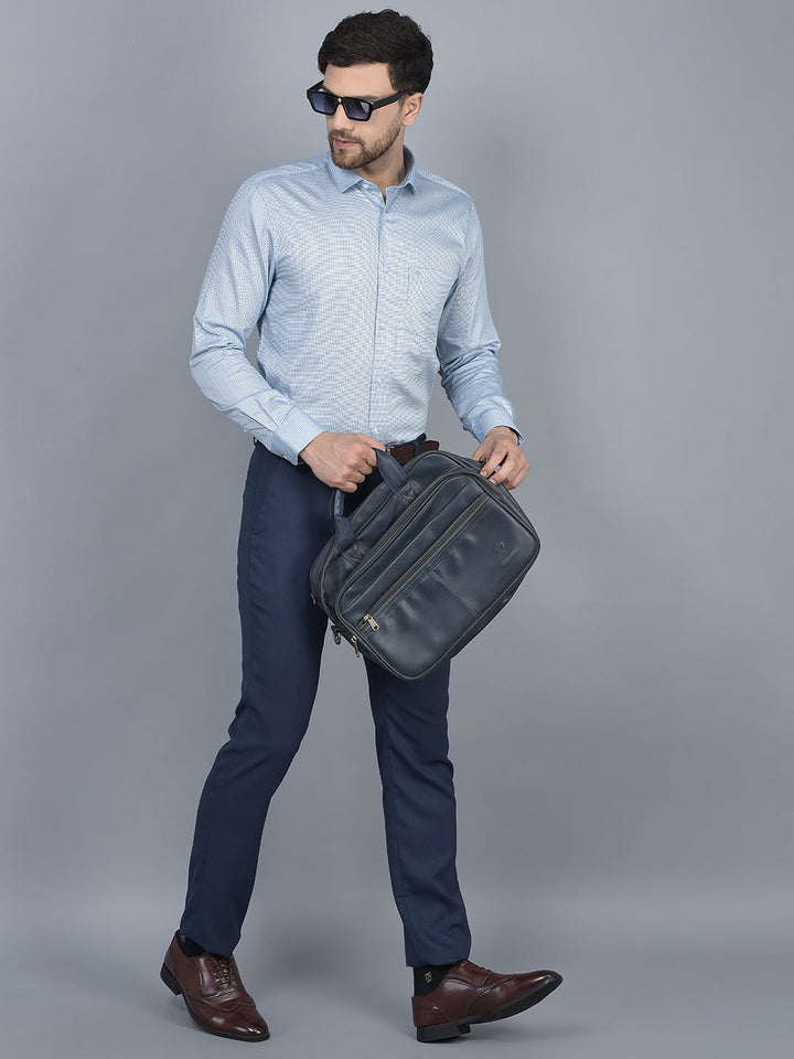 Cobb Blue Ultra Fit Formal Trouser