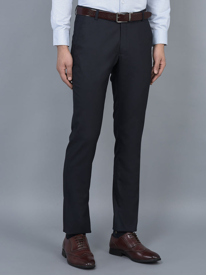 Cobb Navy Blue Ultra Fit Formal Trouser