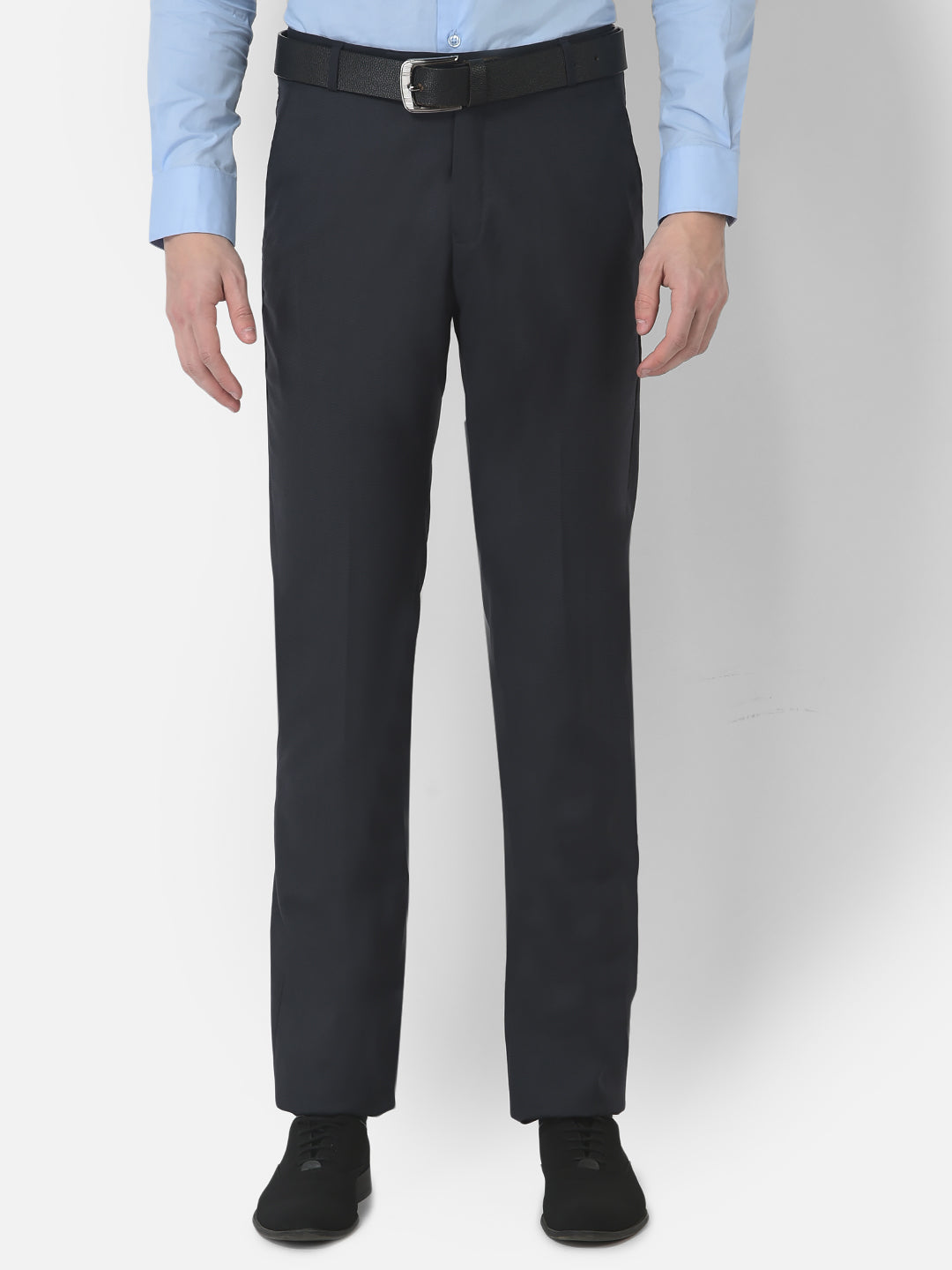 Cobb Navy Blue Ultra Fit Formal Trouser  Premium Quality Fabric  Perfect  Fit