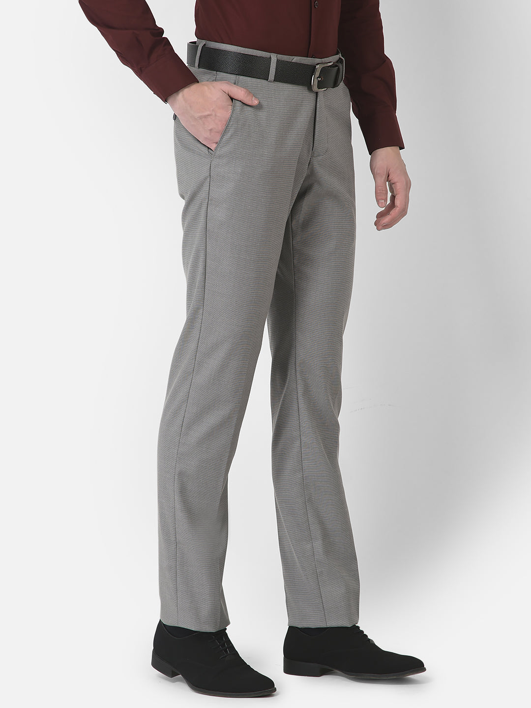 The Perfect Fitting Plain Coffee Brown Corduroy Trouser