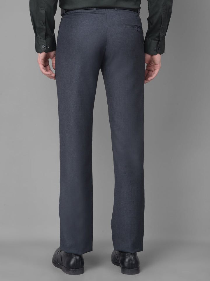 cobb dark grey ultra fit formal trouser