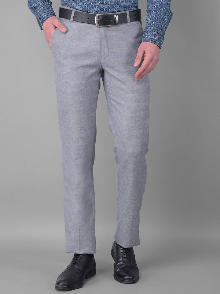 cobb grey ultra fit formal trouser