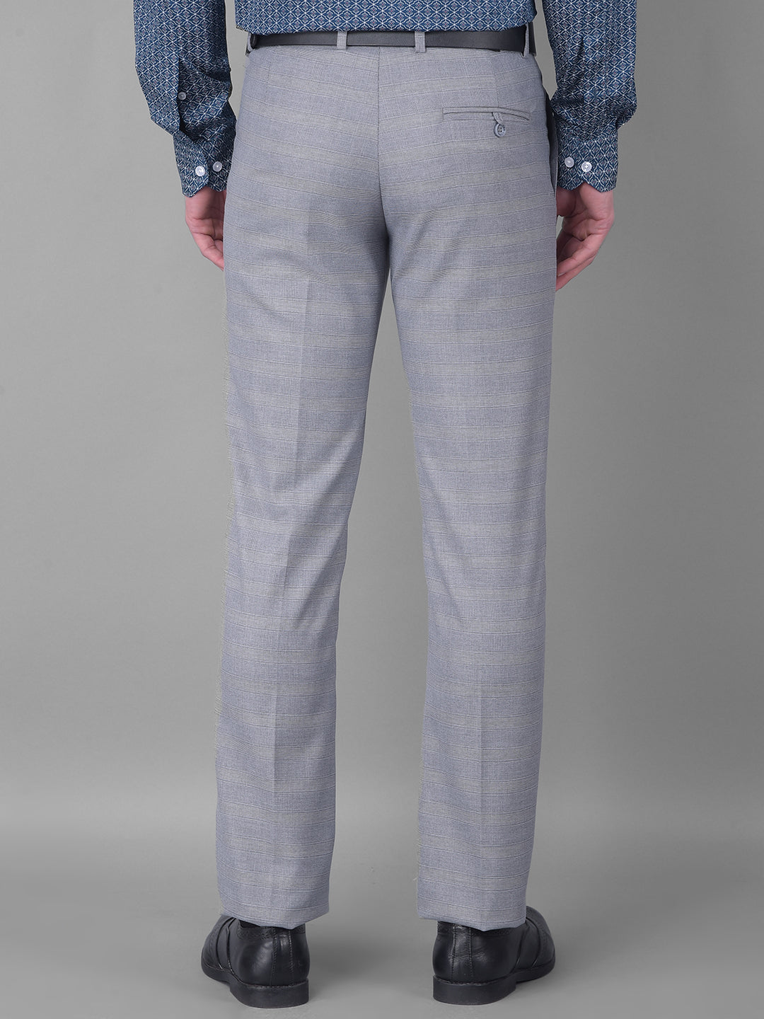 cobb grey ultra fit formal trouser