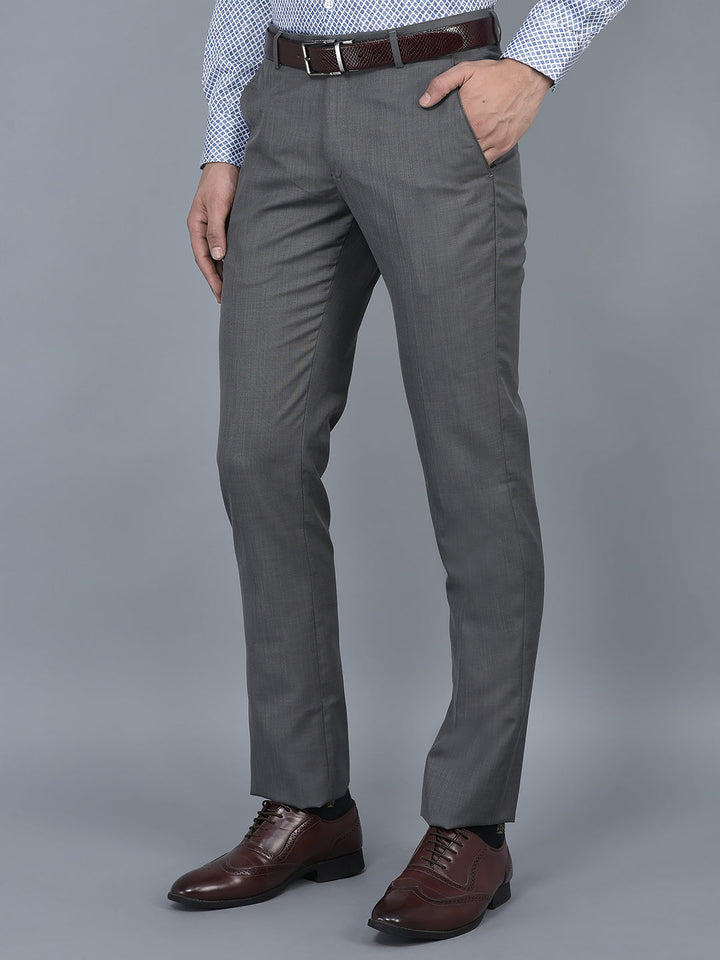 Cobb Dark Grey Ultra Fit Formal Trouser