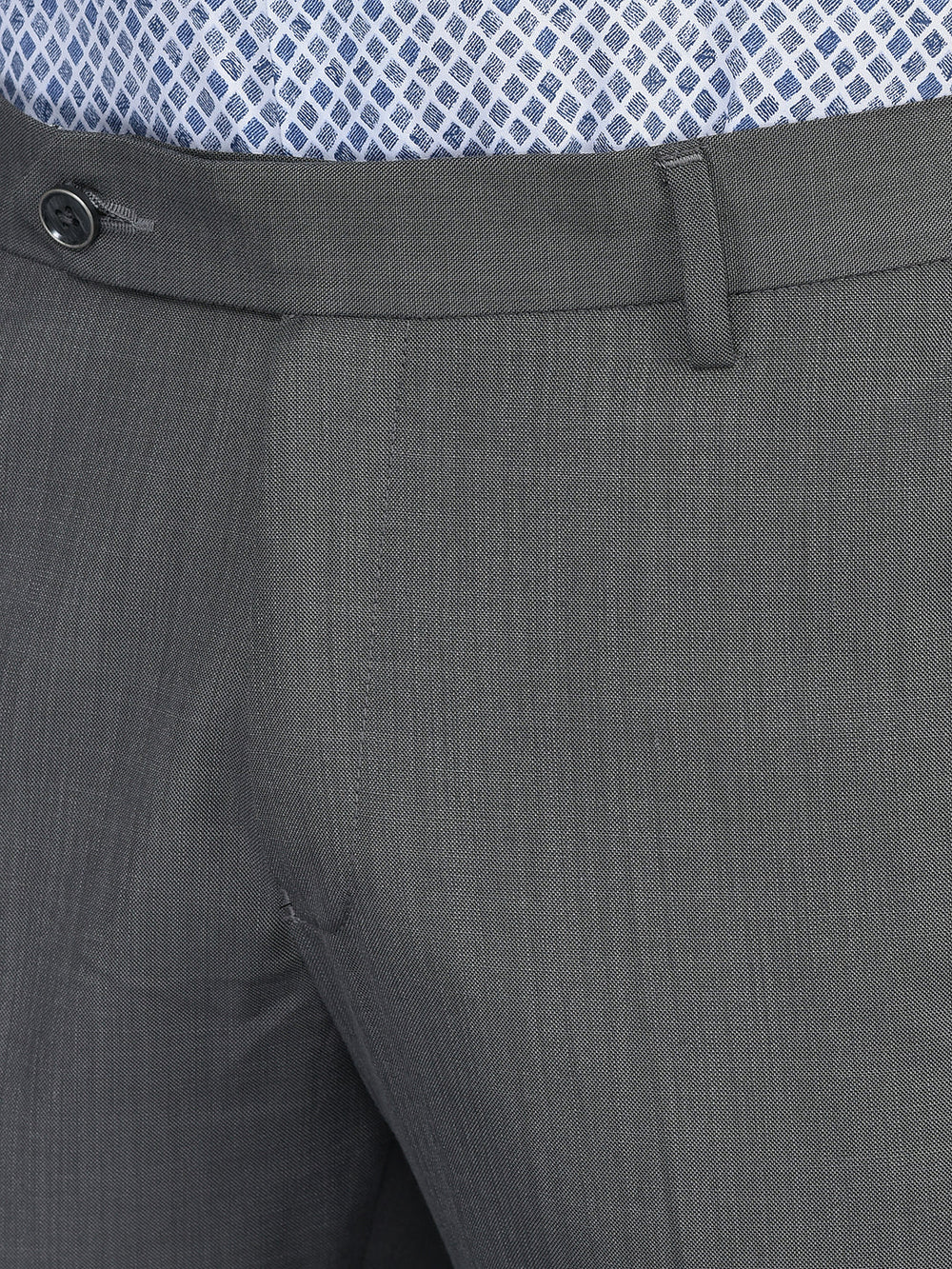 Cobb Dark Grey Ultra Fit Formal Trouser