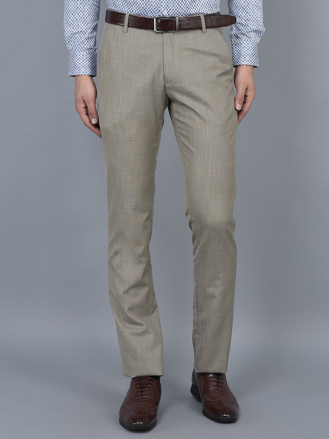 Elevate Your Style with our Cobb Grey Ultra Fit Formal Trouser
