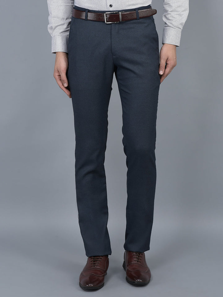 Cobb Blue Ultra Fit Formal Trouser Blue