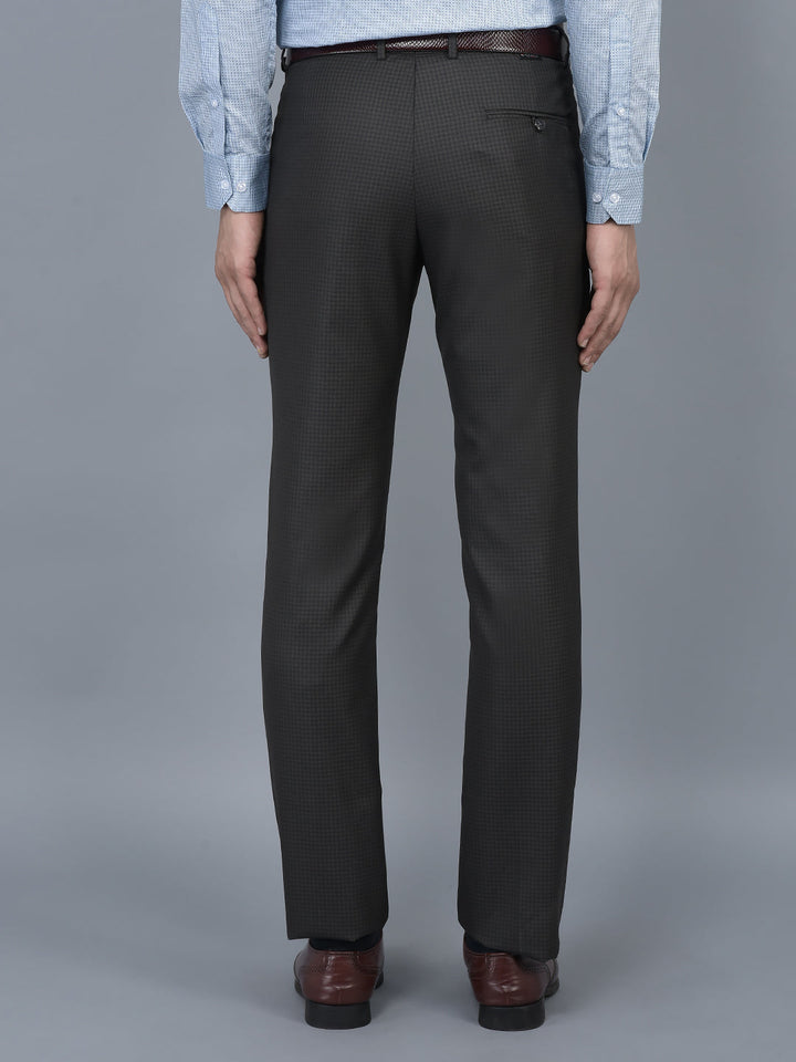 Cobb Dark Coffee Ultra Fit Formal Trouser