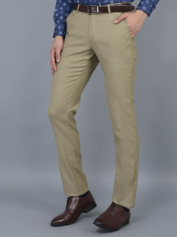 Cobb Khaki Ultra Fit Formal Trouser