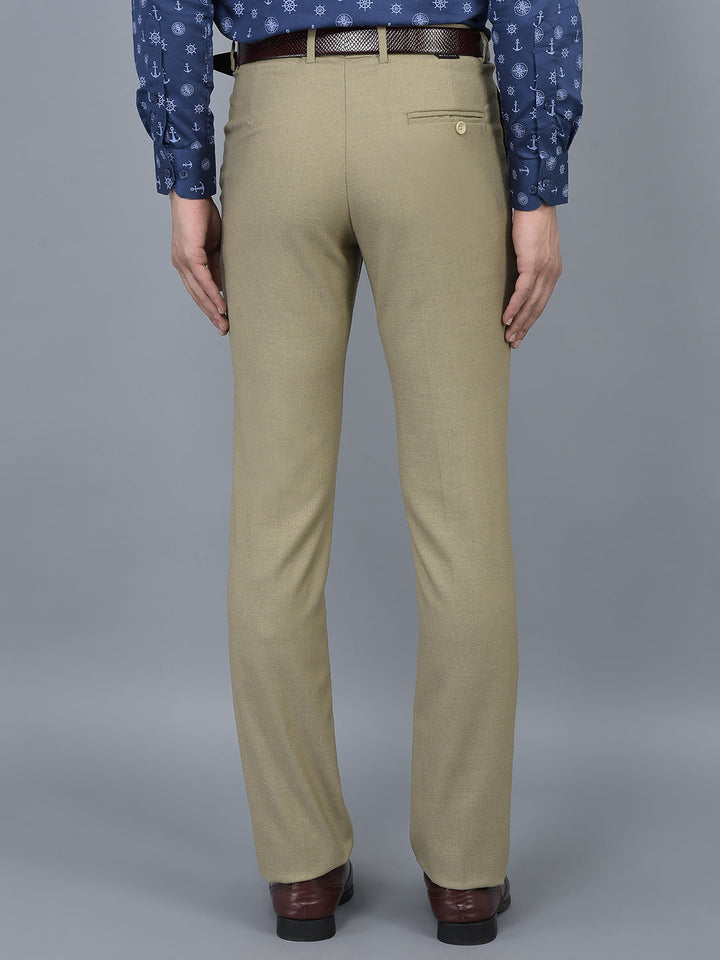 Cobb Khaki Ultra Fit Formal Trouser