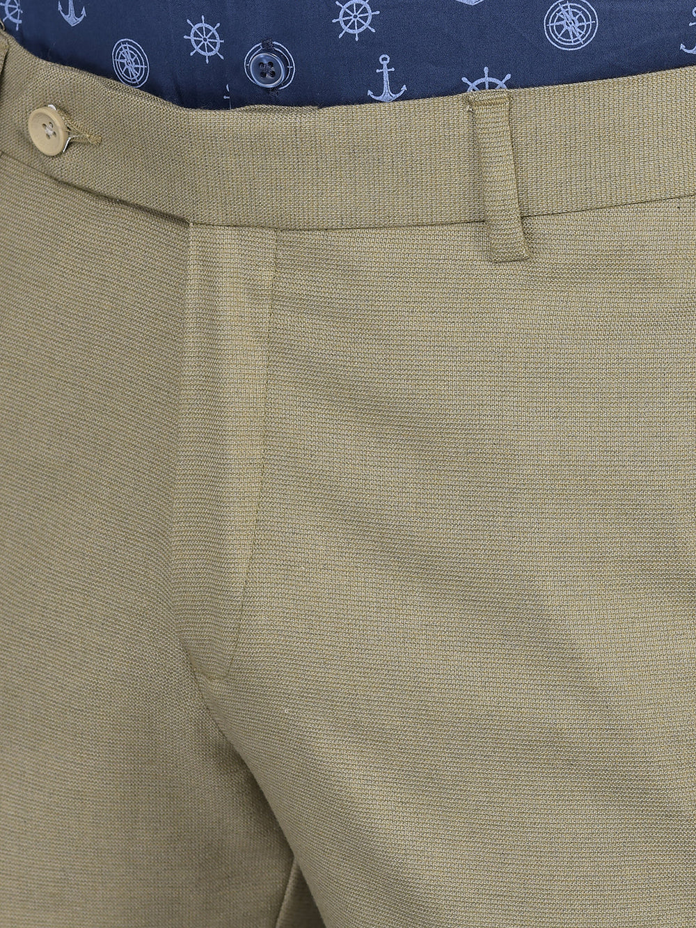 Cobb Khaki Ultra Fit Formal Trouser