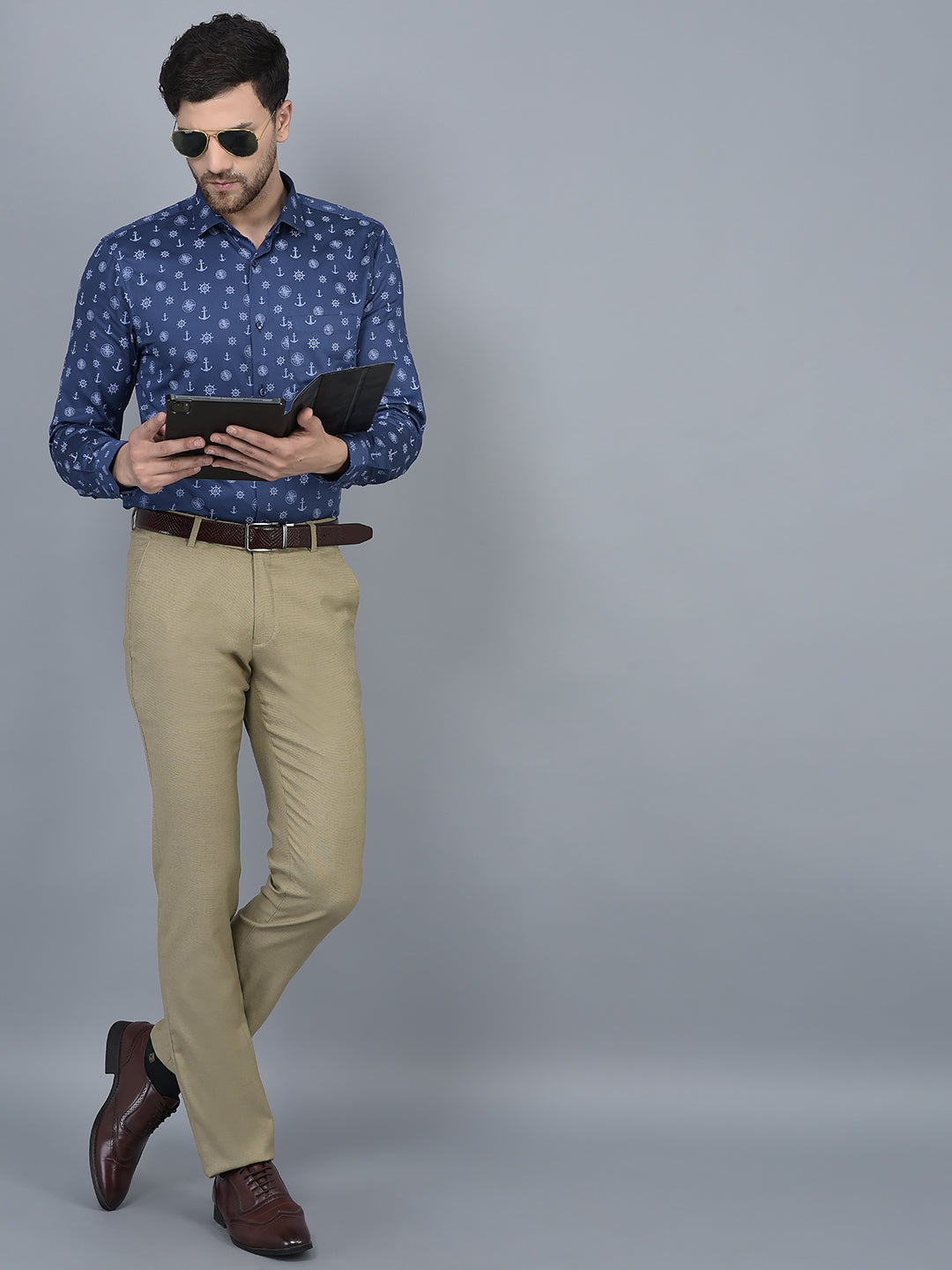 Buy Park Avenue Men Smart Slim Fit Formal Trousers - Trousers for Men  25754032 | Myntra