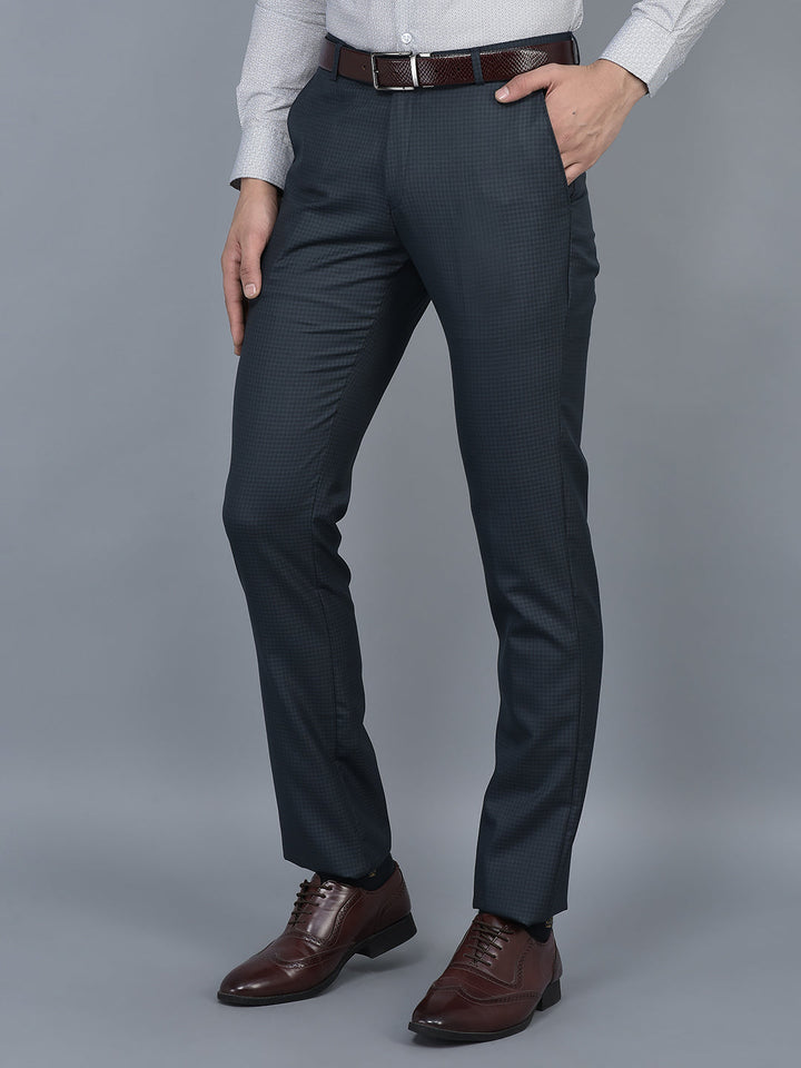 Cobb Navy Blue Ultra Fit Formal Trouser