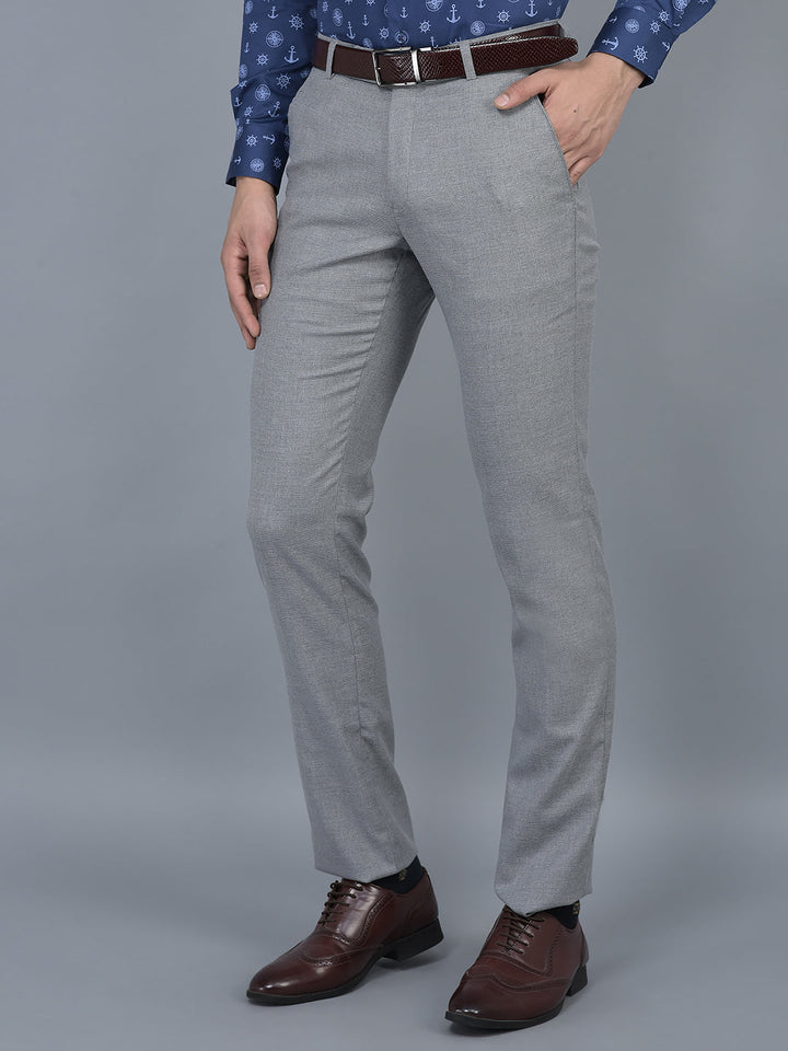 Cobb Grey Ultra Fit Formal Trouser