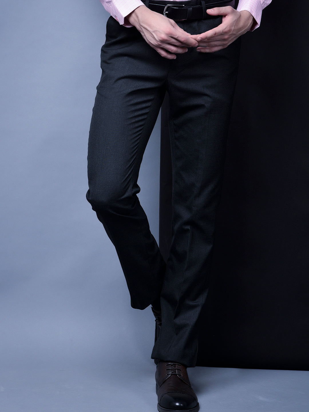 Cobb Dark Grey Ultra Fit Formal Trouser Grey