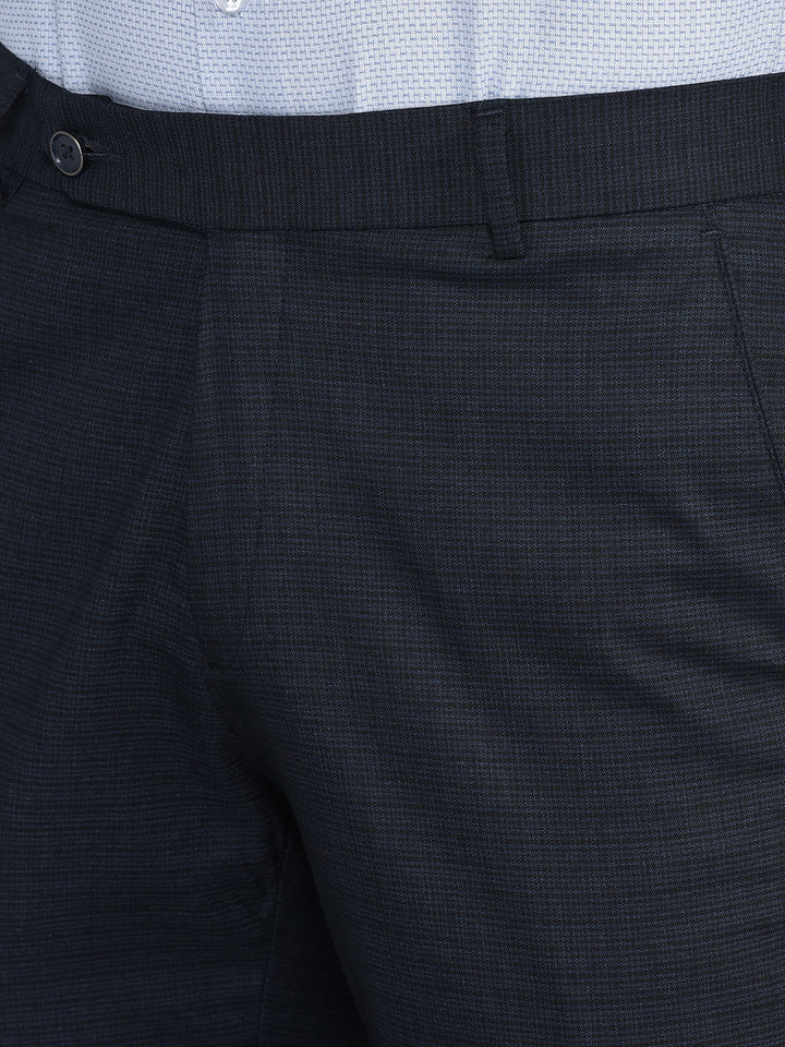 Cobb Navy Blue Ultra Fit Formal Trouser