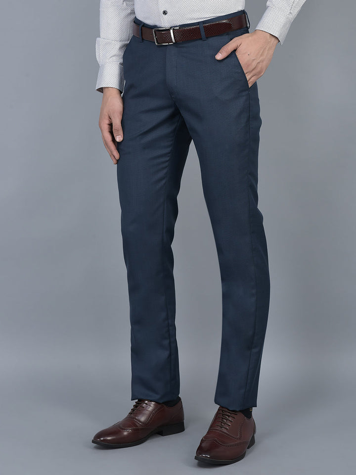 Cobb Blue Ultra Fit Formal Trouser