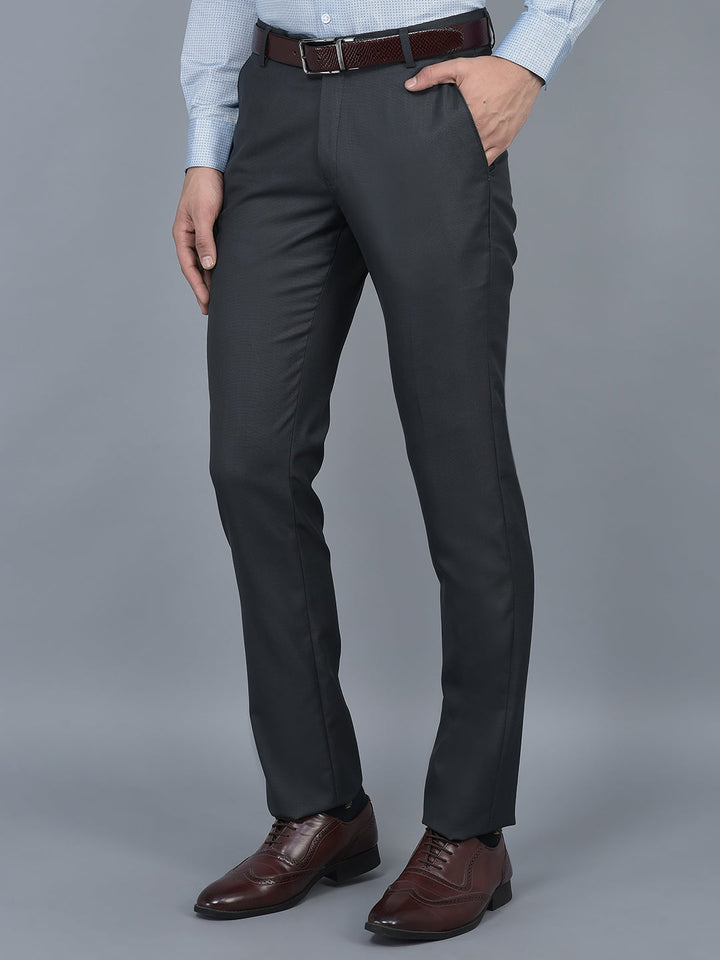 Cobb Dark Grey Ultra Fit Formal Trouser