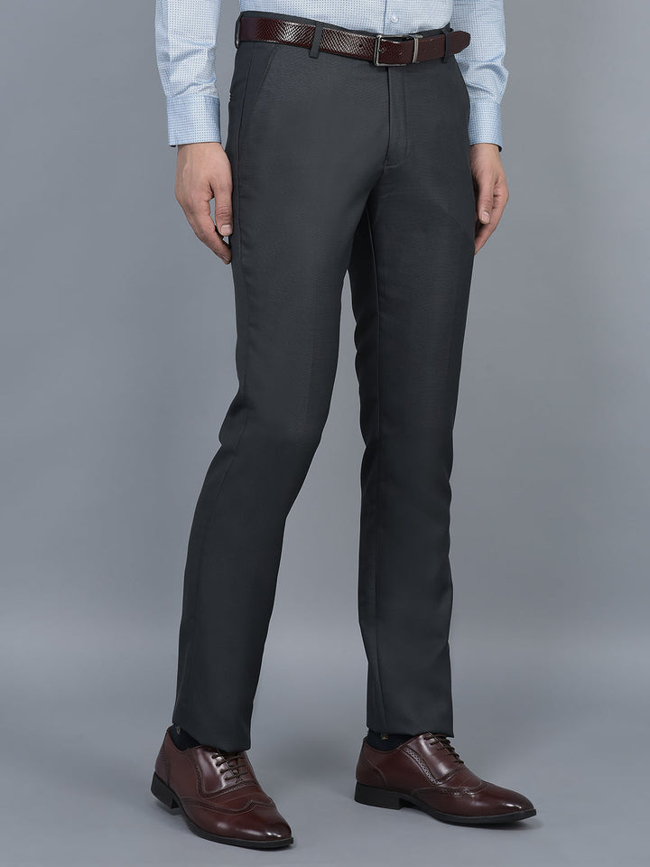 Cobb Dark Grey Ultra Fit Formal Trouser