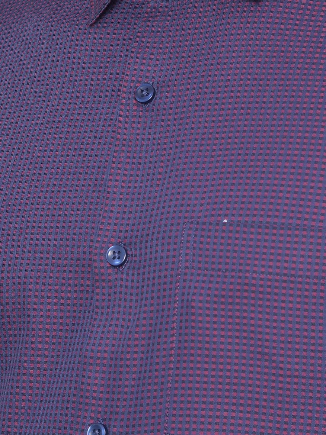 Cobb Purple Solid Slim Fit Formal Shirt