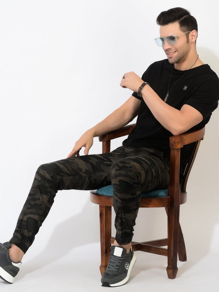 Cobb Camouflage Slim Fit Chinos Jogger