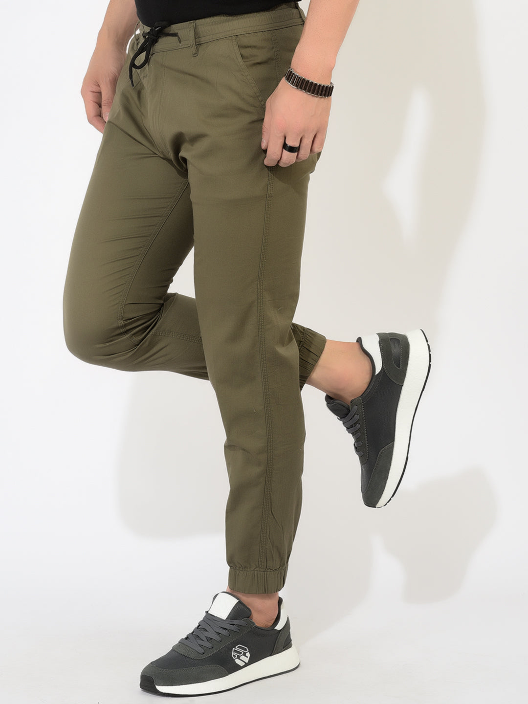 Cobb Green Slim Fit Chinos Jogger