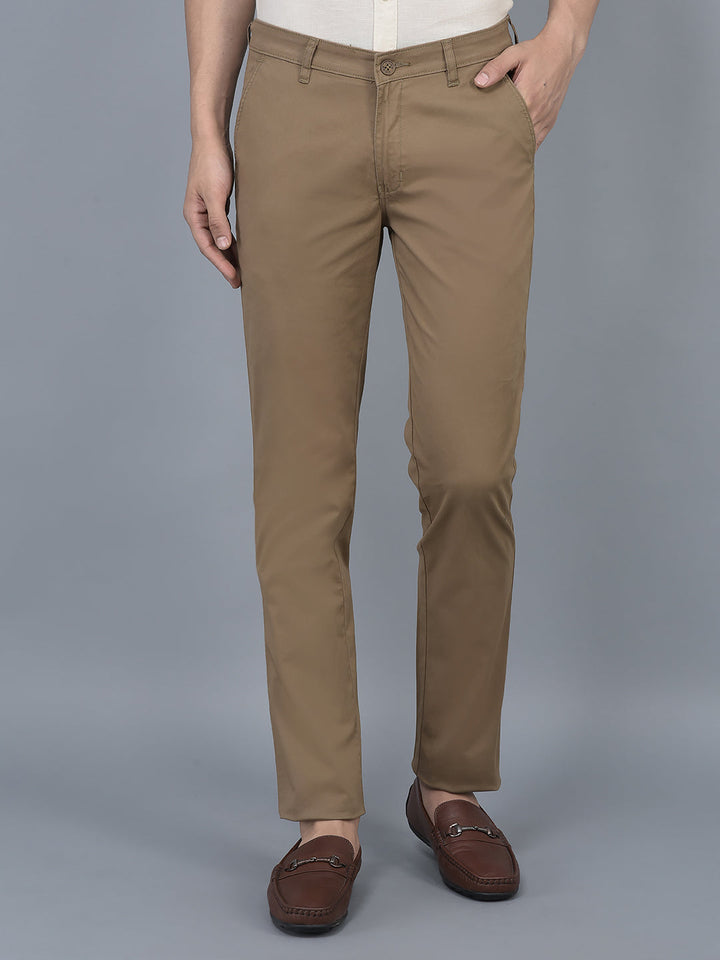 Cobb Khaki Slim Fit Chinos Khaki