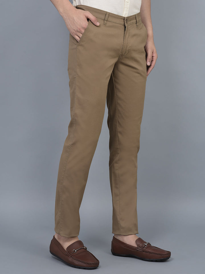 Cobb Khaki Slim Fit Chinos