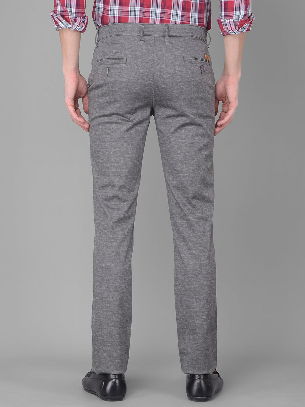 COBB GREY SLIM FIT PREMIUM CHINOS