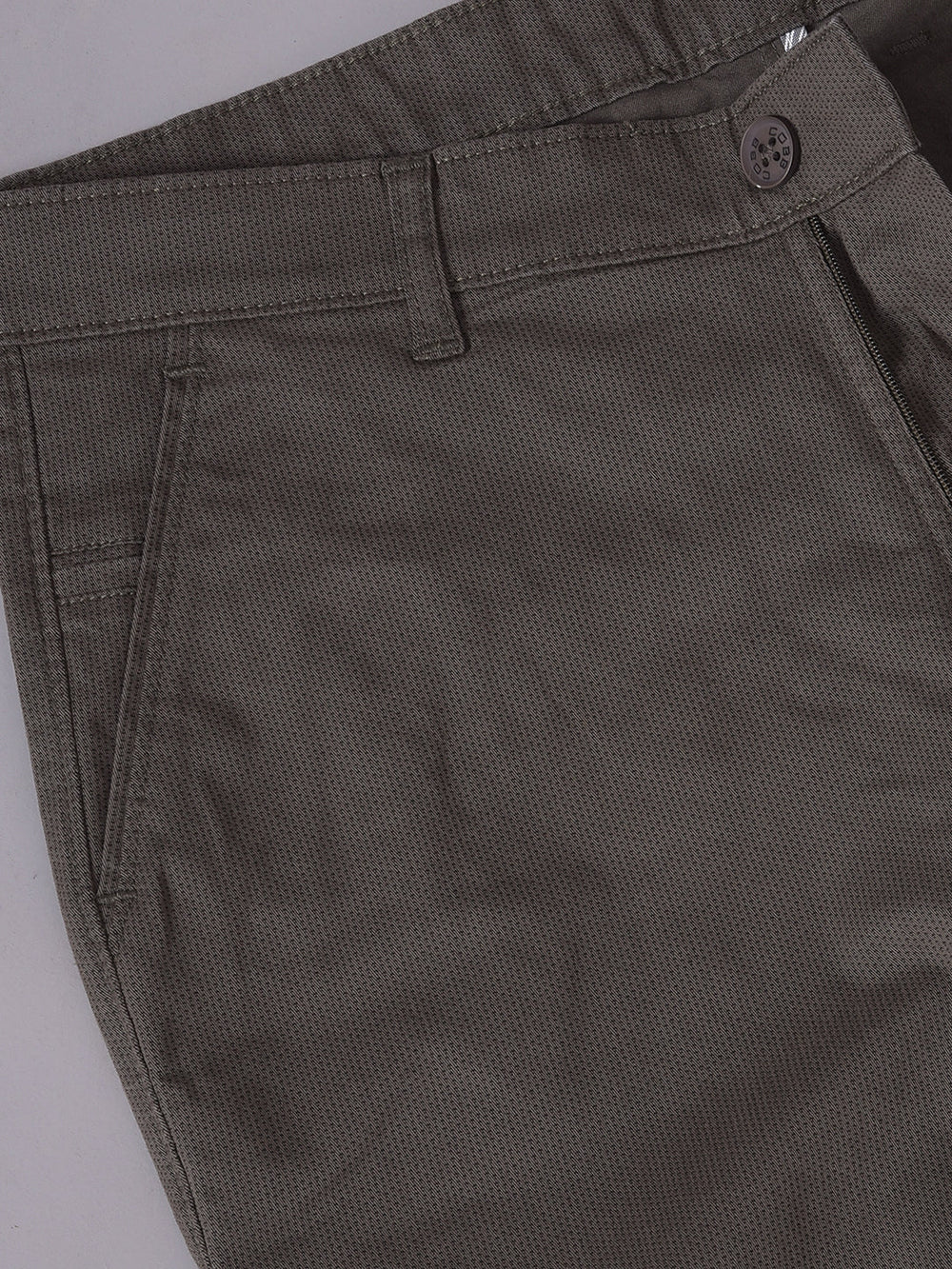 Cobb Olive Slim Fit Chinos