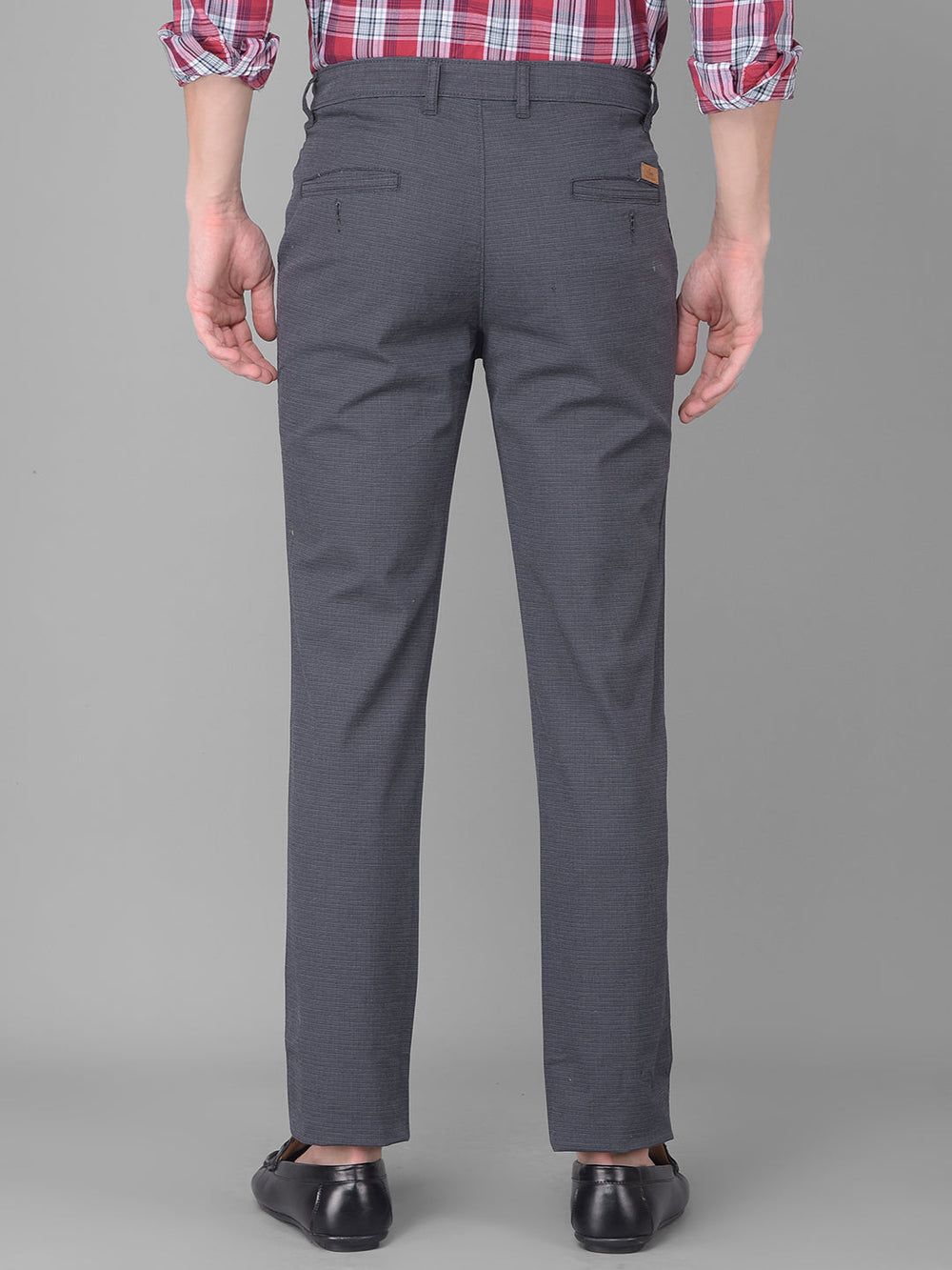 COBB DARK GREY SLIM FIT PREMIUM CHINOS