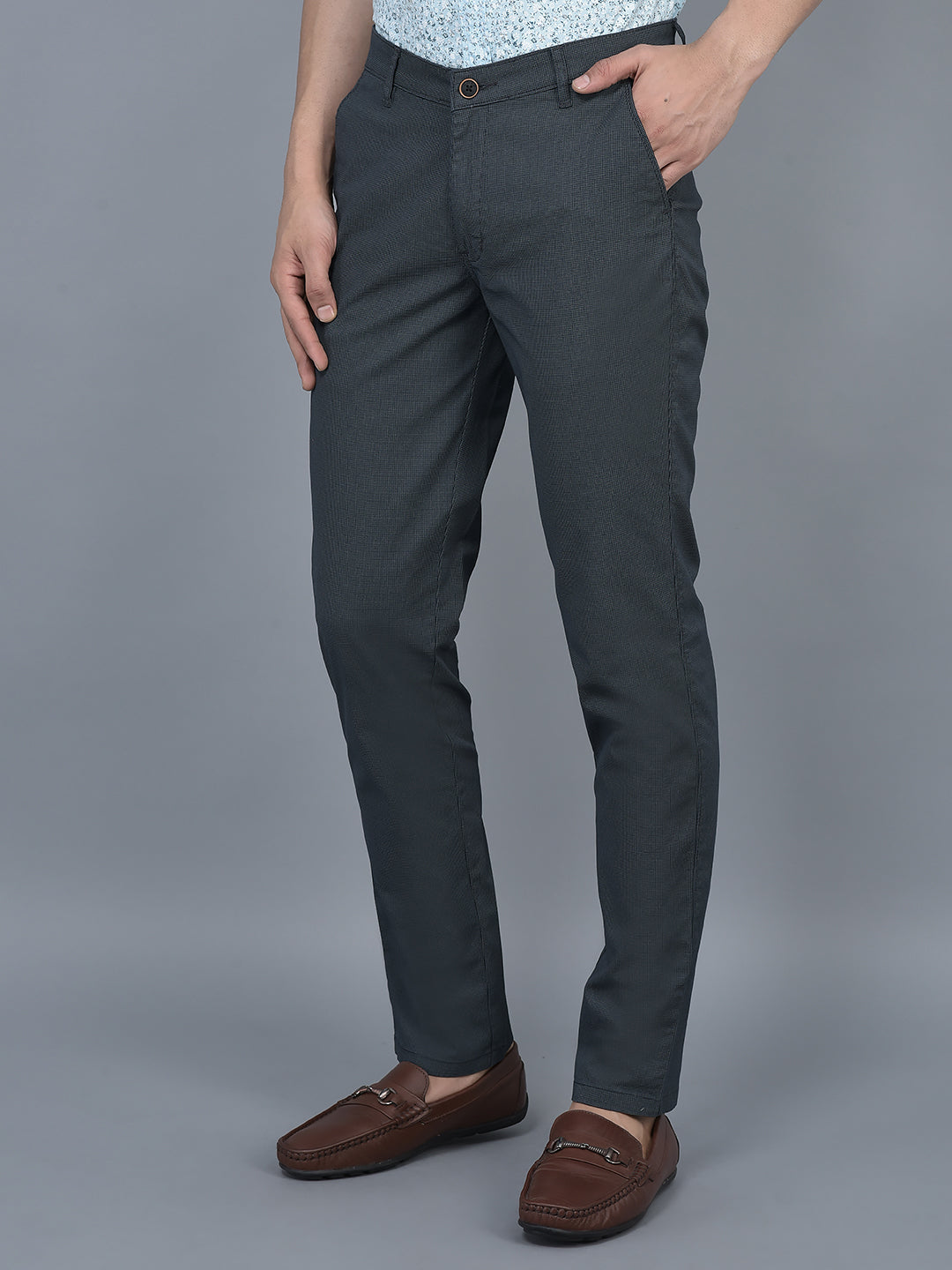 Elevate Your Wardrobe with Cobb Navy Blue Slim Fit Chinos | Classic ...