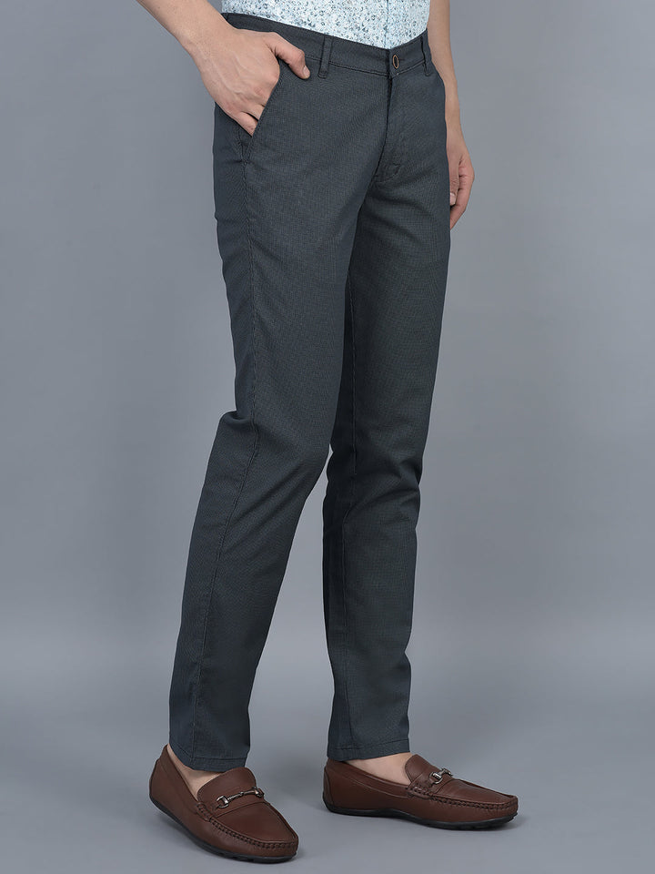 Cobb Navy Blue Slim Fit Chinos