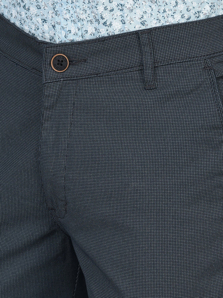 Cobb Navy Blue Slim Fit Chinos