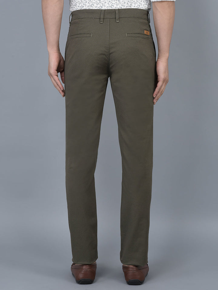 Cobb Olive Slim Fit Chinos