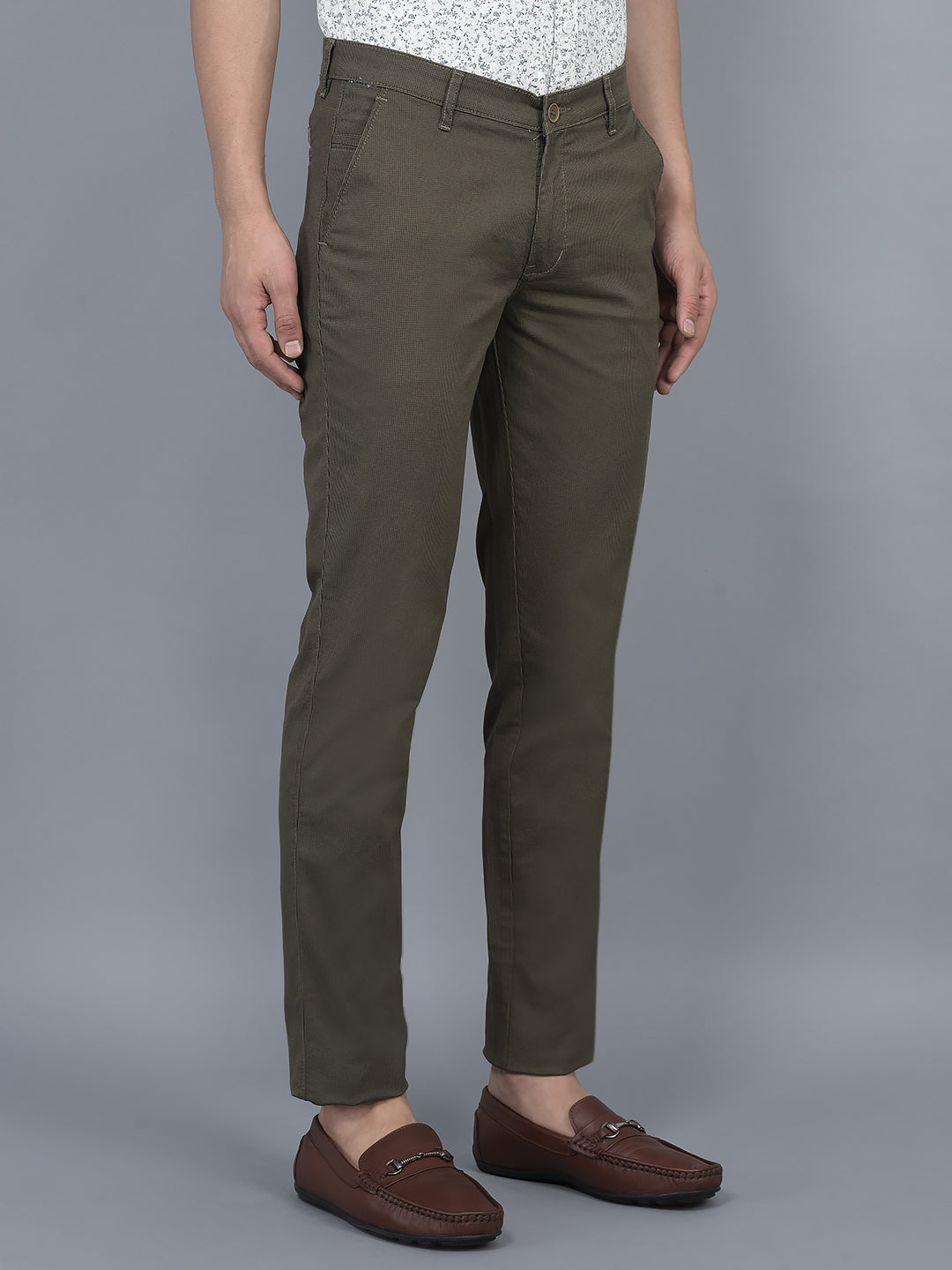 Buy Calvin Klein Jeans Beige Slim Fit Chinos for Men Online  Tata CLiQ  Luxury
