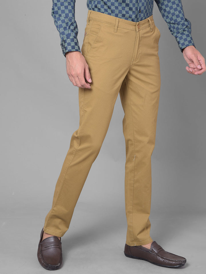 Cobb Khaki Slim Fit Chinos