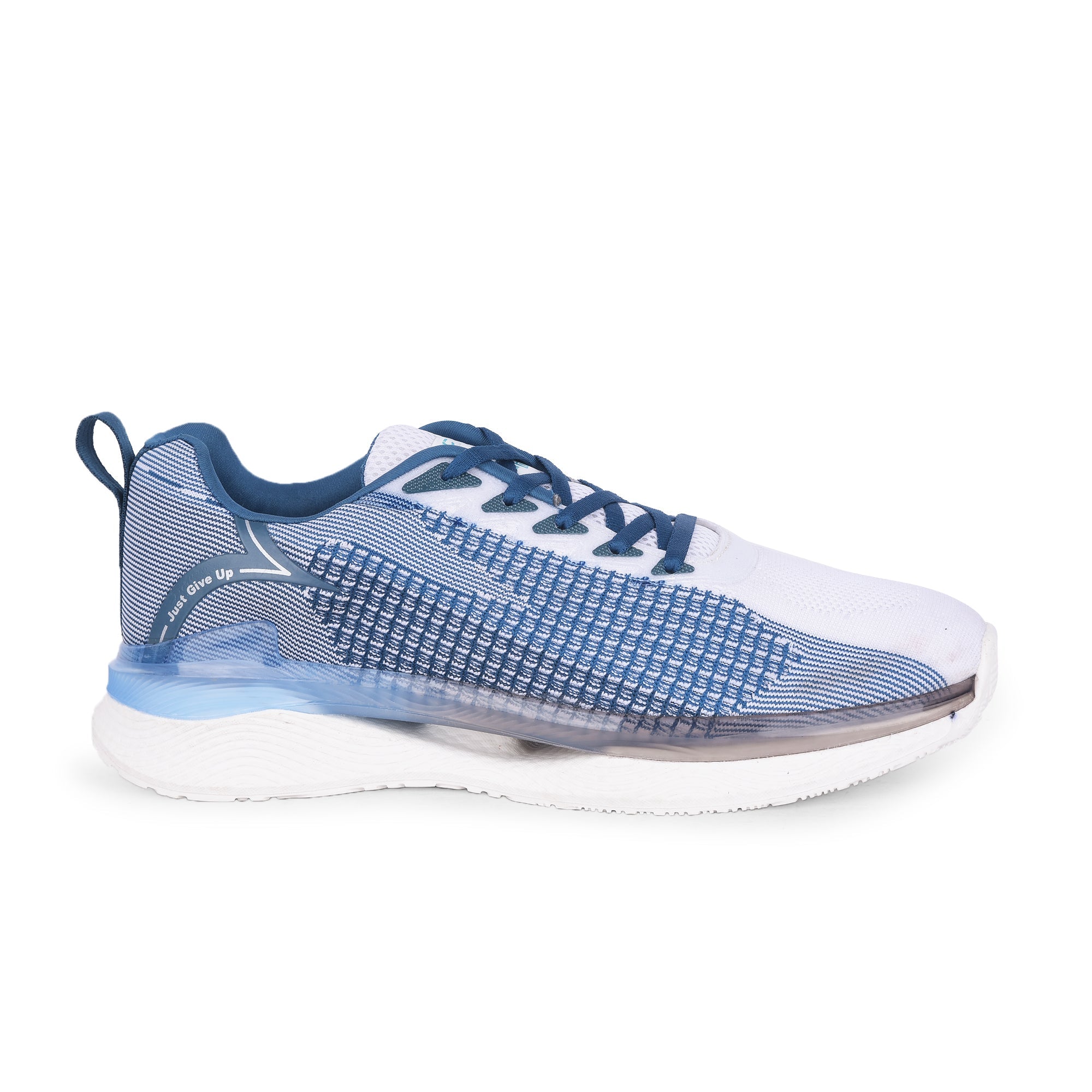 cobb true blue white men's running shoes