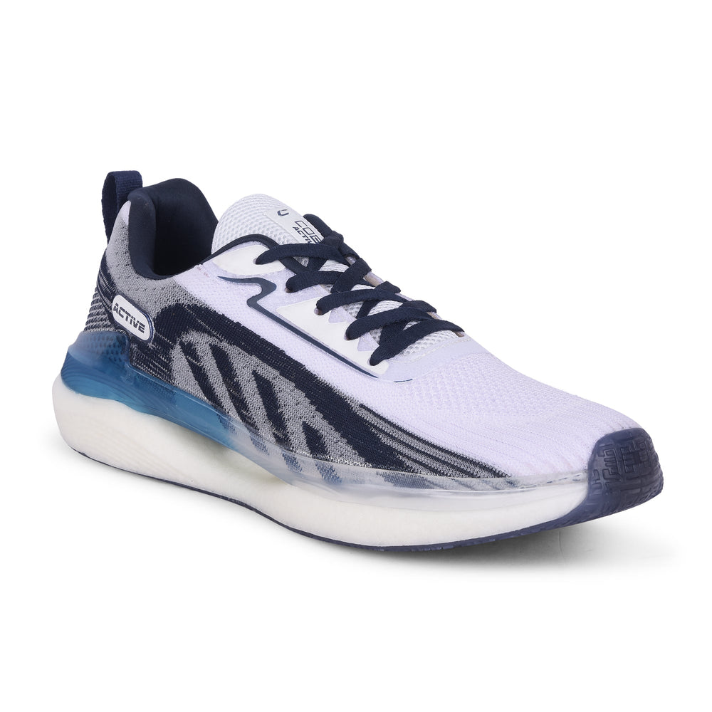 cobb dark navy white men's running shoes